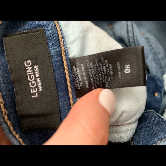 Express High Rise Jeans 0R - Picture 4 of 4